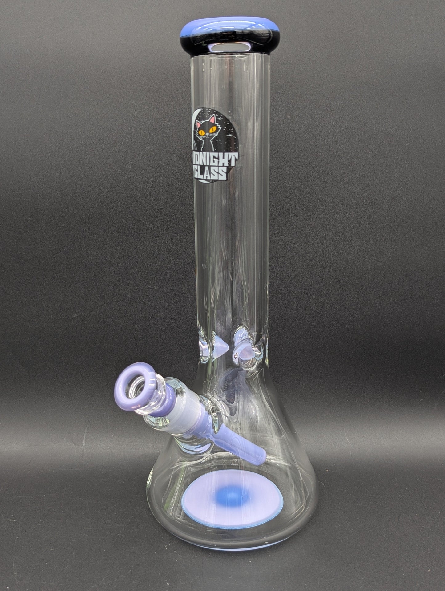 Midnight Glass 14" 9mm Beaker Bong