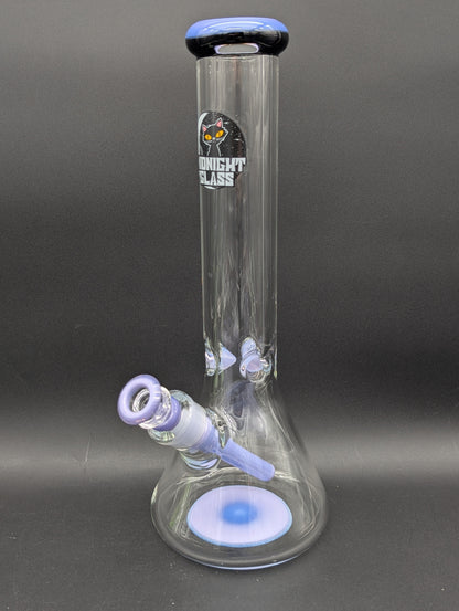 Midnight Glass 14" 9mm Beaker Bong