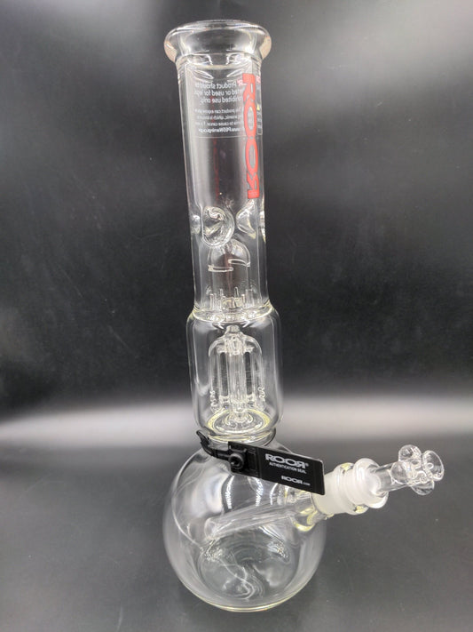 RooR Tech Bubble Base 5mm Thick Water Pipe with Tree Perc - Meech Madness Smoke Shop