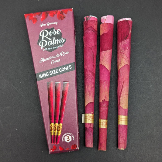 Rose Palms Rose Cones | Original | 3pc - Meech Madness Smoke Shop