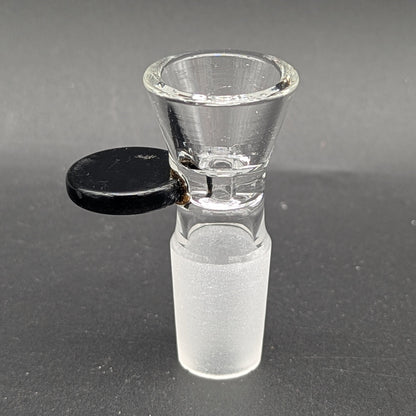 Round Handle Classic Glass 18mm Bong Bowl-Avernic Smoke Shop