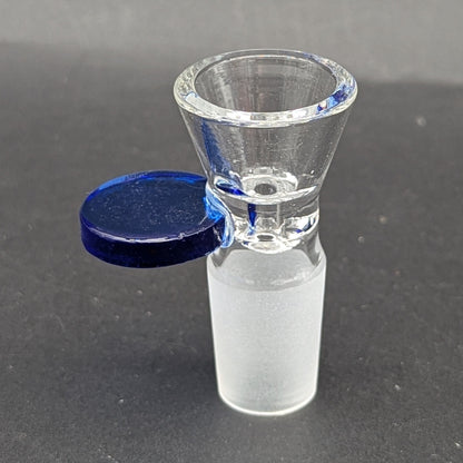 Round Handle Classic Glass 18mm Bong Bowl-Avernic Smoke Shop
