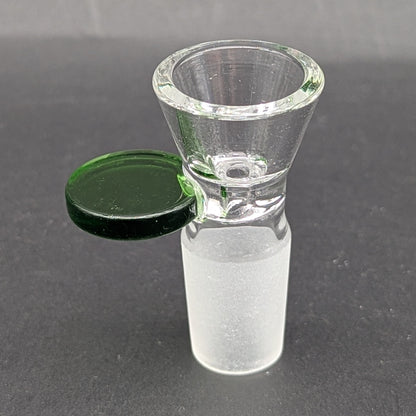 Round Handle Classic Glass 18mm Bong Bowl-Avernic Smoke Shop