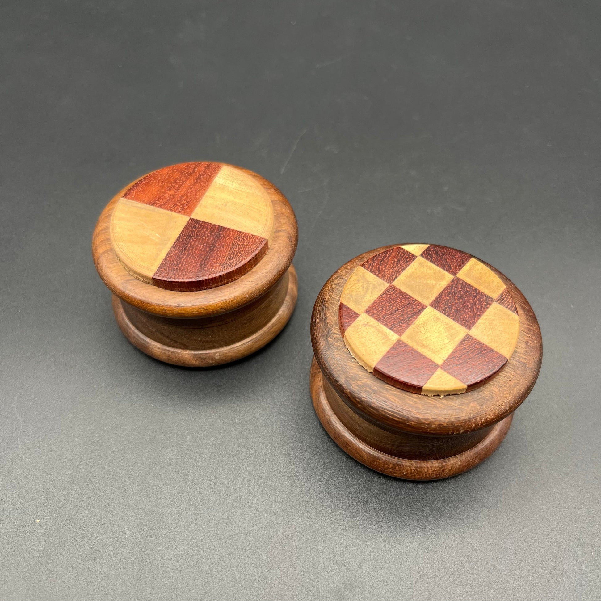 Round Wood 2 Piece Grinder 2" - Avernic Smoke Shop