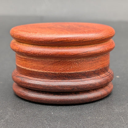 Round Wood Solid Color 2 Piece Grinder