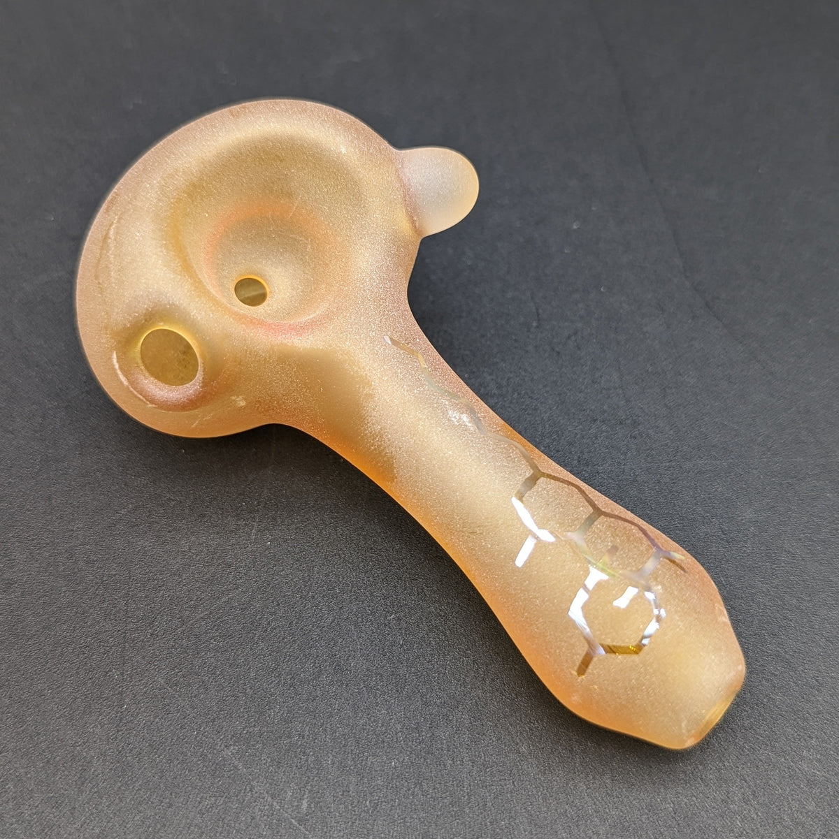 Sandblasted Honeycomb Pipes - Reading Glass Militia-Meech Madness Smoke Shop
