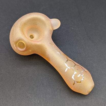 Sandblasted Honeycomb Pipes - Reading Glass Militia-Meech Madness Smoke Shop