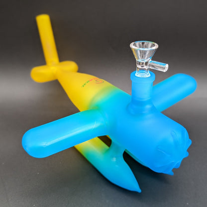 Sandblasted Sea Plane XXL Dry Pipe - Meech Madness Smoke Shop