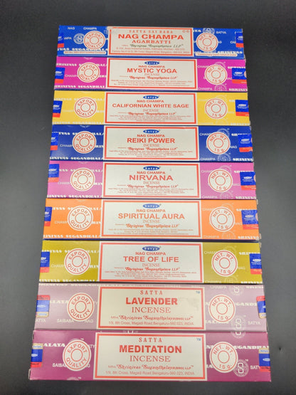 SATYA Incense - Individual Packs - Meech Madness Smoke Shop