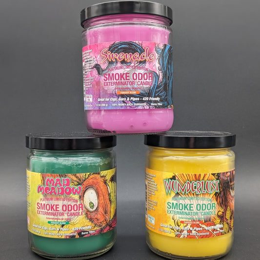 Sean Dietrich Smoke Odor Exterminator Candles 13oz - Meech Madness Smoke Shop