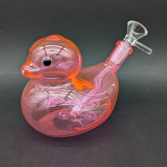 SeshGear Floating Ducky Glass Water Pipe | 5.5" | 14mm - Meech Madness Smoke Shop