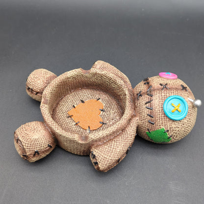 Sewn Canvas Doll Ashtray | 3.5"-Avernic Smoke Shop