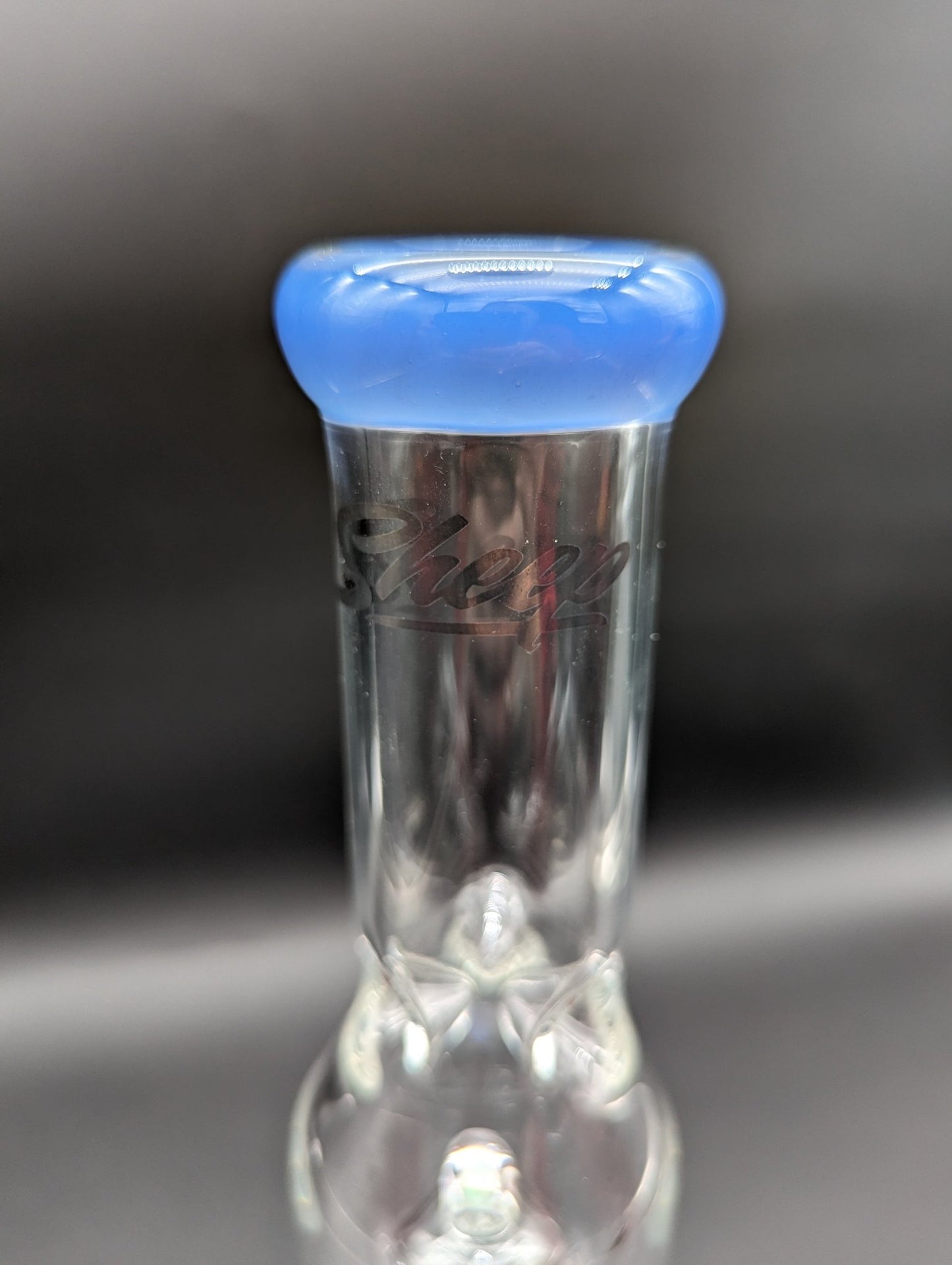 Sheep Glass Dual Fixed 8 Arm Straight Tube Bong - Meech Madness Smoke Shop