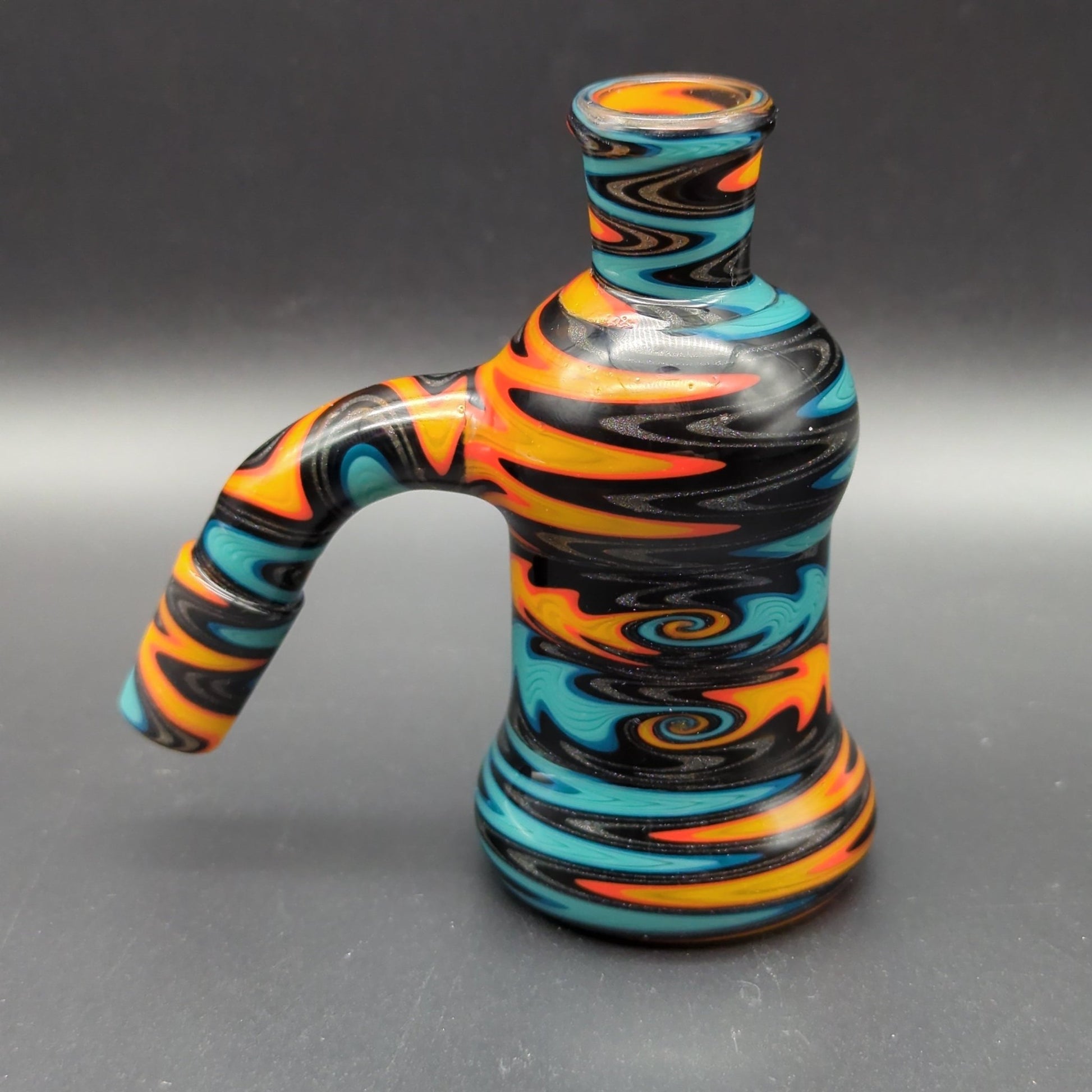 Sheep Glass Fully Worked Wig Wag Ash Catcher 14mm - Meech Madness Smoke Shop