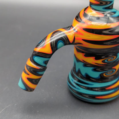 Sheep Glass Fully Worked Wig Wag Ash Catcher 14mm - Meech Madness Smoke Shop