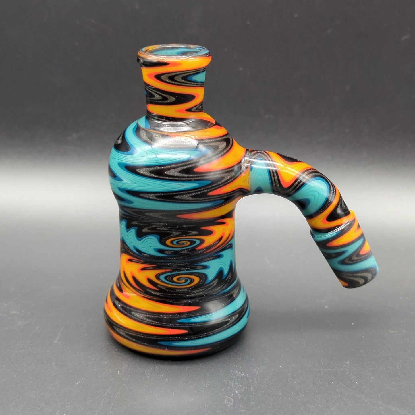 Sheep Glass Fully Worked Wig Wag Ash Catcher 14mm - Meech Madness Smoke Shop