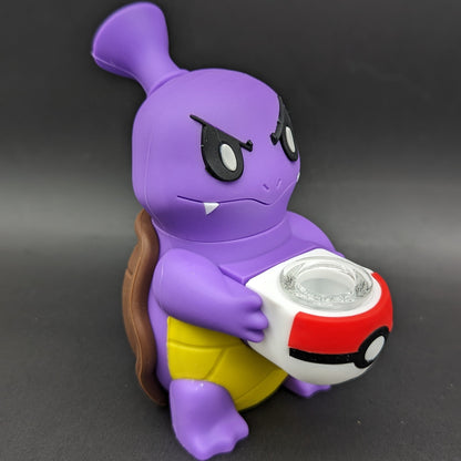 Silicone 5" Turtle Monster Bubbler - Meech Madness Smoke Shop