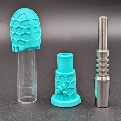 Silicone and Glass Classic Nectar Collector - Meech Madness Smoke Shop