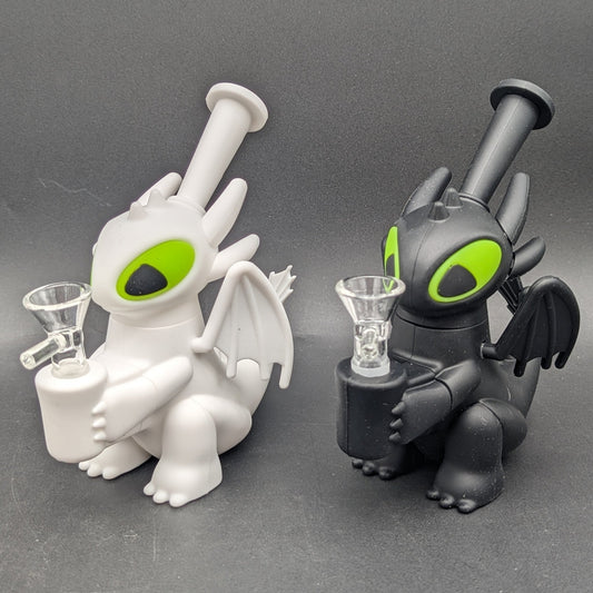 Silicone Dragon Bubbler Bong - Meech Madness Smoke Shop