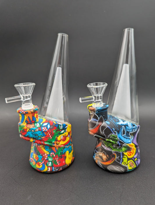Silicone Erig Style Mini Bong - Meech Madness Smoke Shop