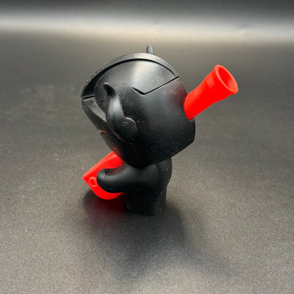 Silicone Knight Hand Pipe with Hidden Stash - Meech Madness Smoke Shop