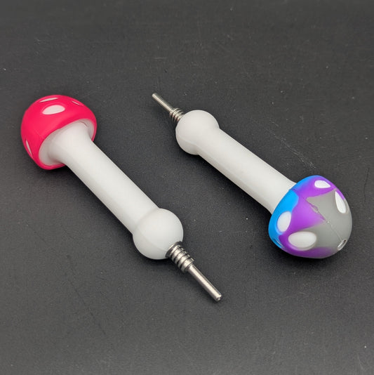 Silicone Mushroom Nectar Collector-Avernic Smoke Shop