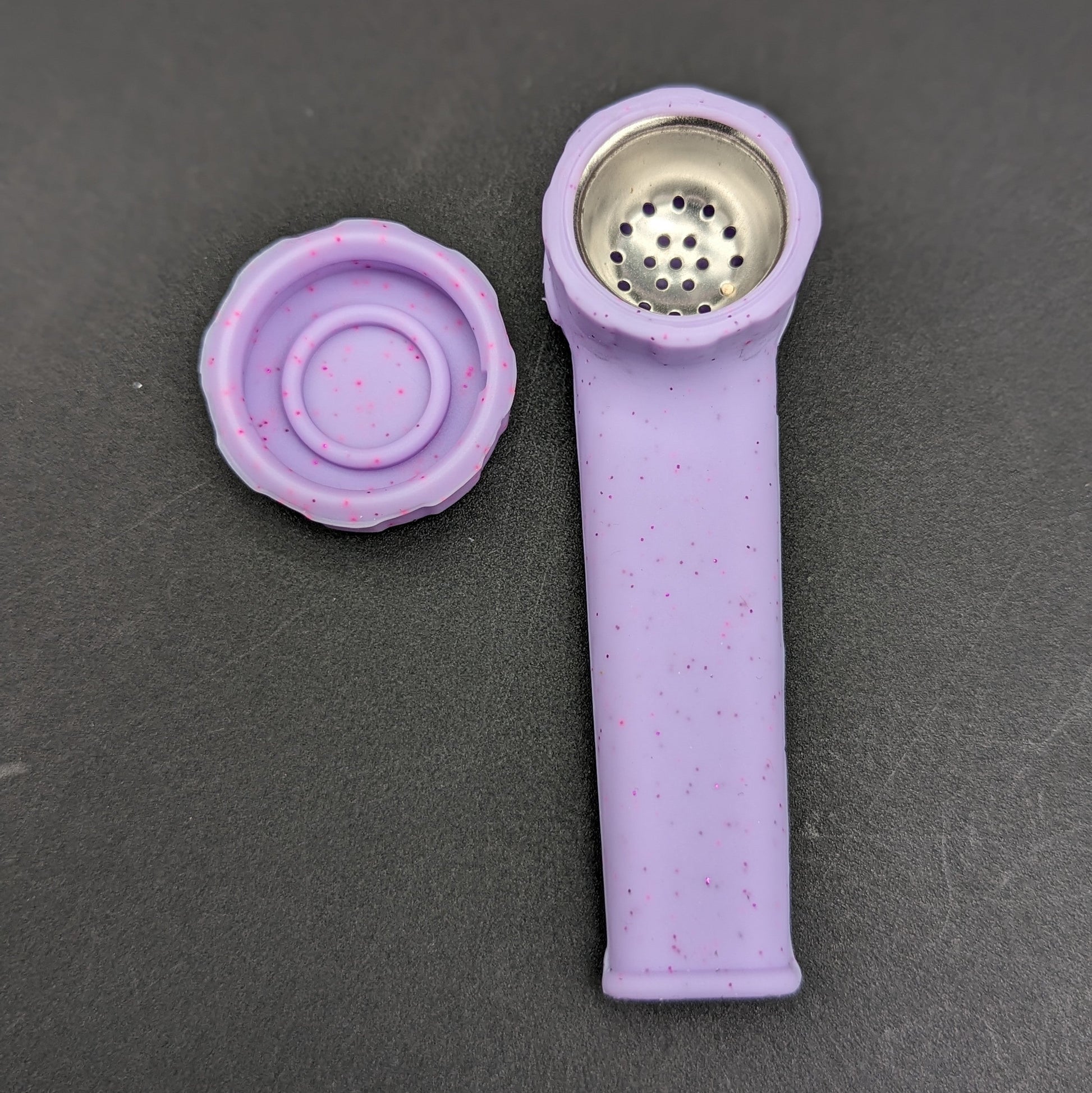 Silicone Traveler Hand Pipe w/ Cap-Avernic Smoke Shop
