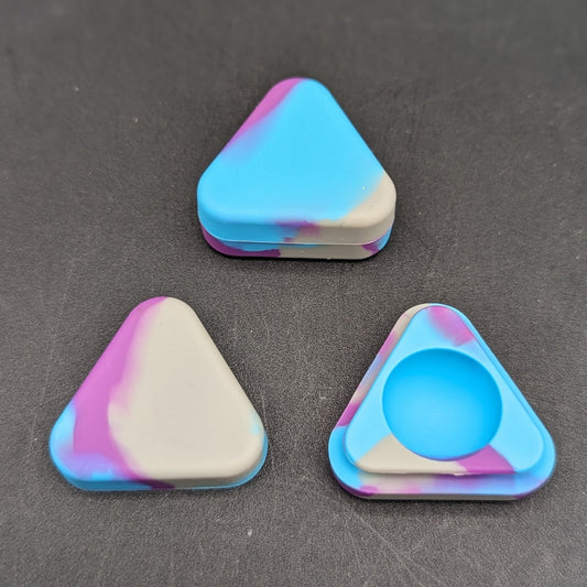 Silicone Triangle Concentrate Container - Meech Madness Smoke Shop