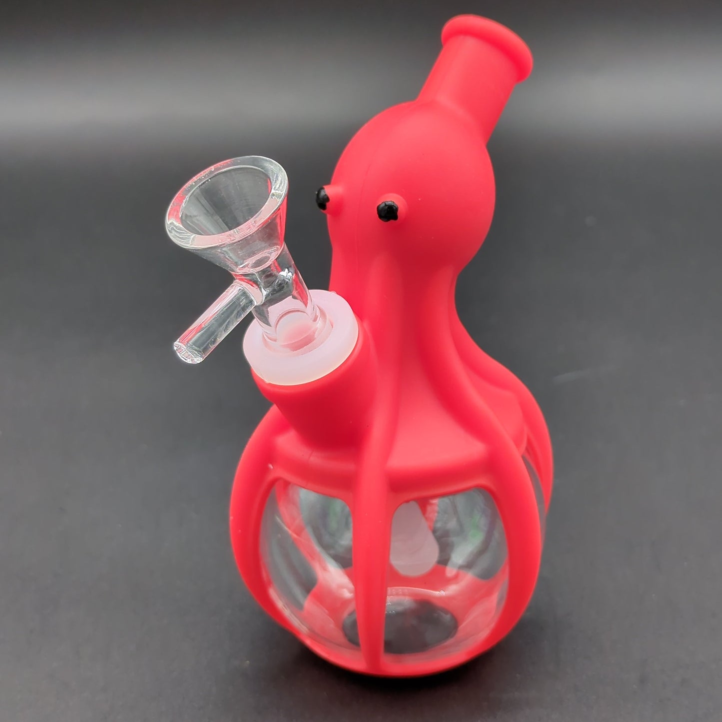 Silicone Wrapped Glass Octopus Bong - Avernic Smoke Shop