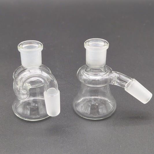 Simple Clear Dry Ash Catcher 14mm-Meech Madness Smoke Shop