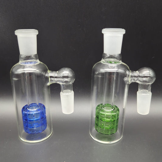 Simple Matrix Perc Ash Catcher 14mm 90 Degrees - Meech Madness Smoke Shop