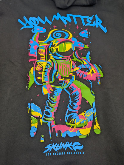 Skunk - Astronaut Hoodie-Avernic Smoke Shop