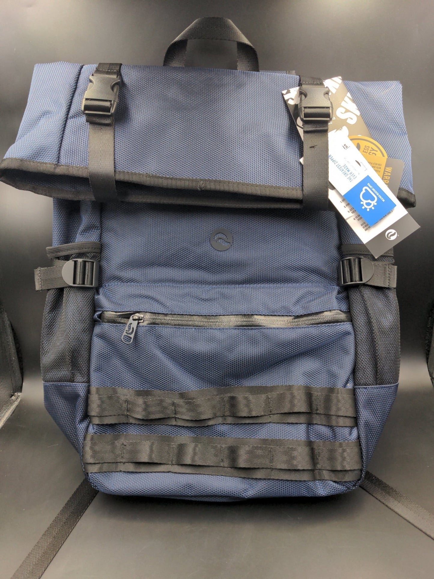 Skunk Rogue Roll - Up Backpack - Midnight Navy - Meech Madness Smoke Shop