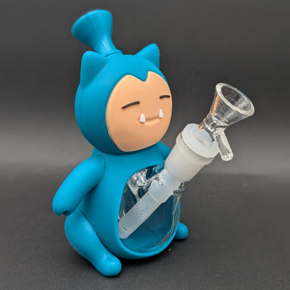 Sleepy Monster Silicone Water Pipe-Avernic Smoke Shop