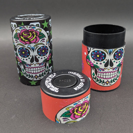 Smell Proof 7g Push Seal Storage Jars - Meech Madness Smoke Shop