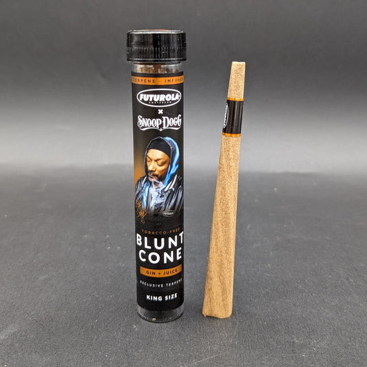 Snoop Dogg x Futurola - Terpene Infused Tobacco Free Blunt Cone (1pc) - Meech Madness Smoke Shop