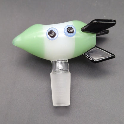 Space Cruiser Rocket Ship Bowl 14mm - Meech Madness Smoke Shop