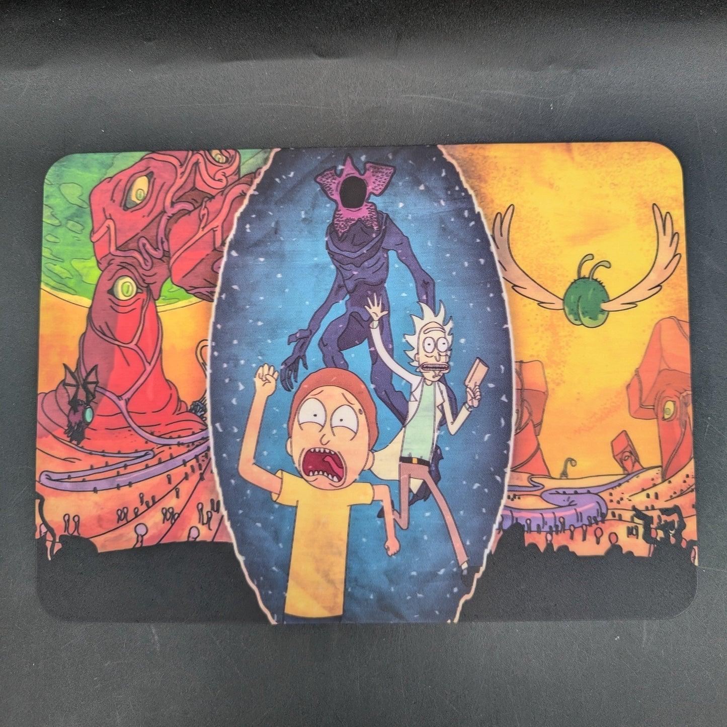 Space Travelers Silicone Dab Mat-Meech Madness Smoke Shop