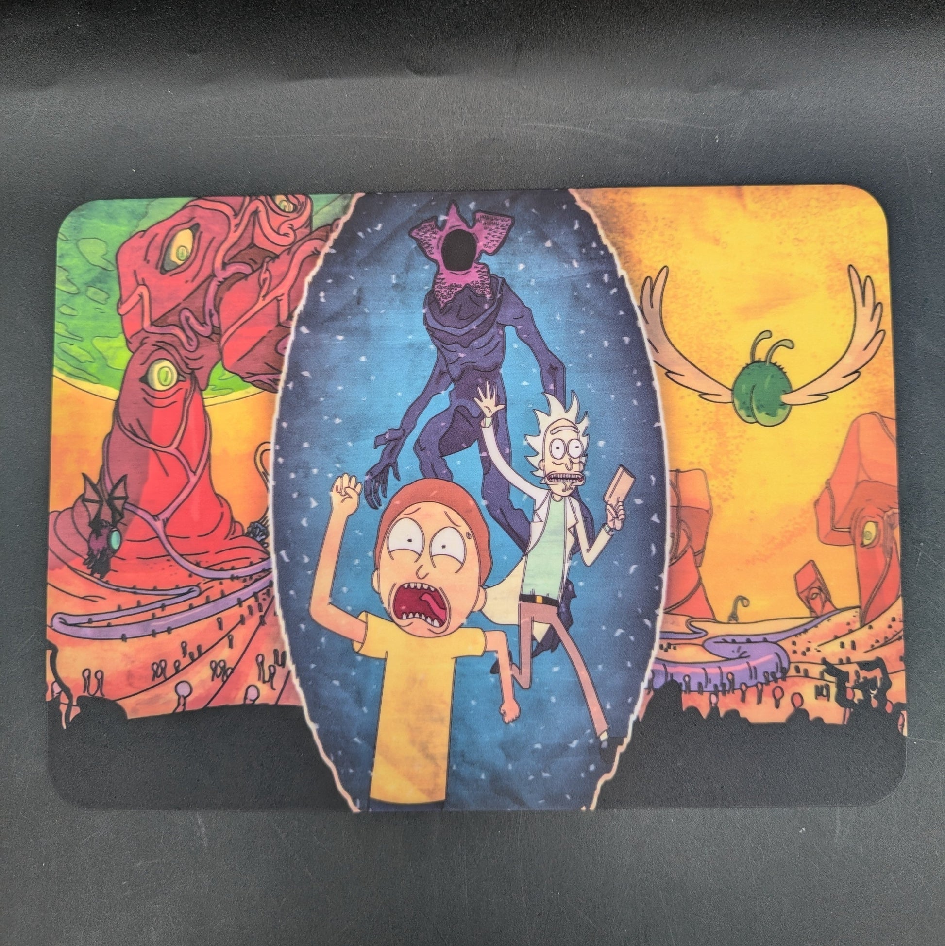 Space Travelers Silicone Dab Mat-Meech Madness Smoke Shop