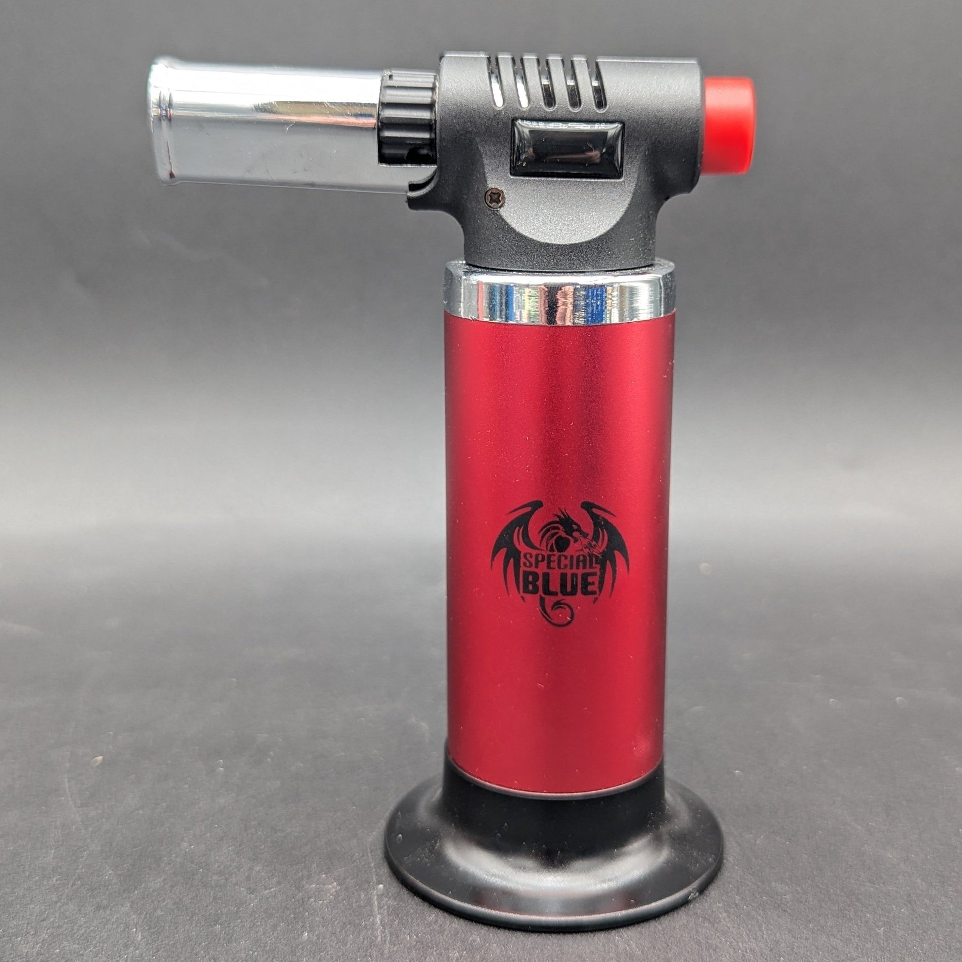 Special Blue "Fury" Single Jet Torch - Meech Madness Smoke Shop