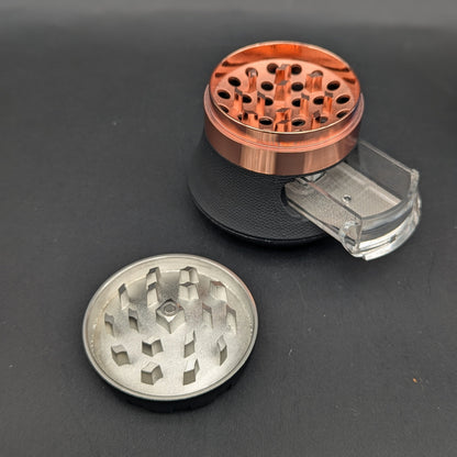 Spinner Wheel Herb Grinder with Drawer