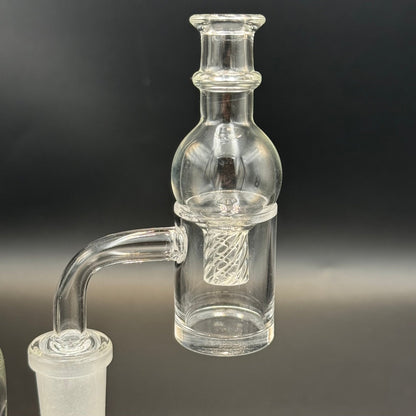 Spinning Bubble Cyclone Carb Cap & Stand - Meech Madness Smoke Shop