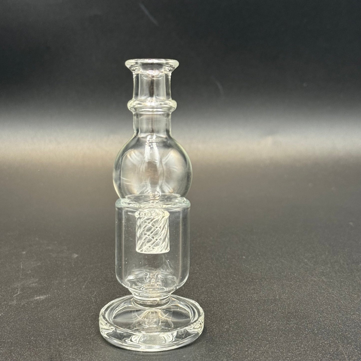 Spinning Bubble Cyclone Carb Cap & Stand - Meech Madness Smoke Shop