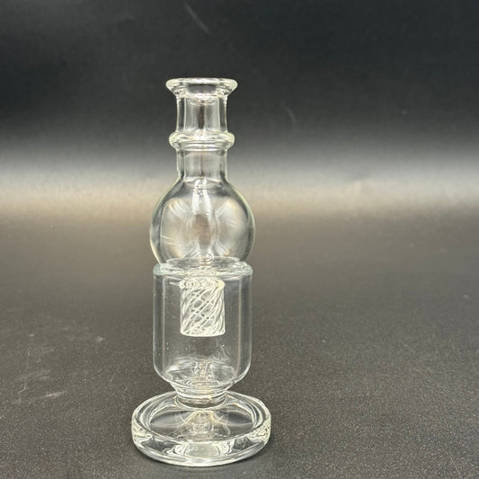 Spinning Bubble Cyclone Carb Cap & Stand - Meech Madness Smoke Shop