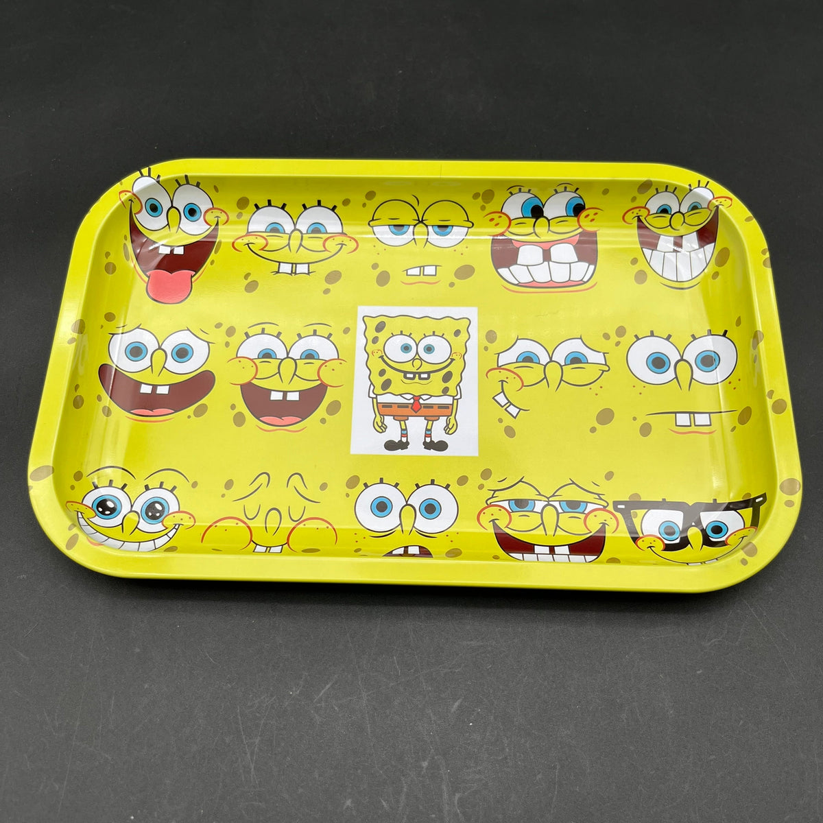 Spongy Dude Metal Rolling Tray | 11"x7"