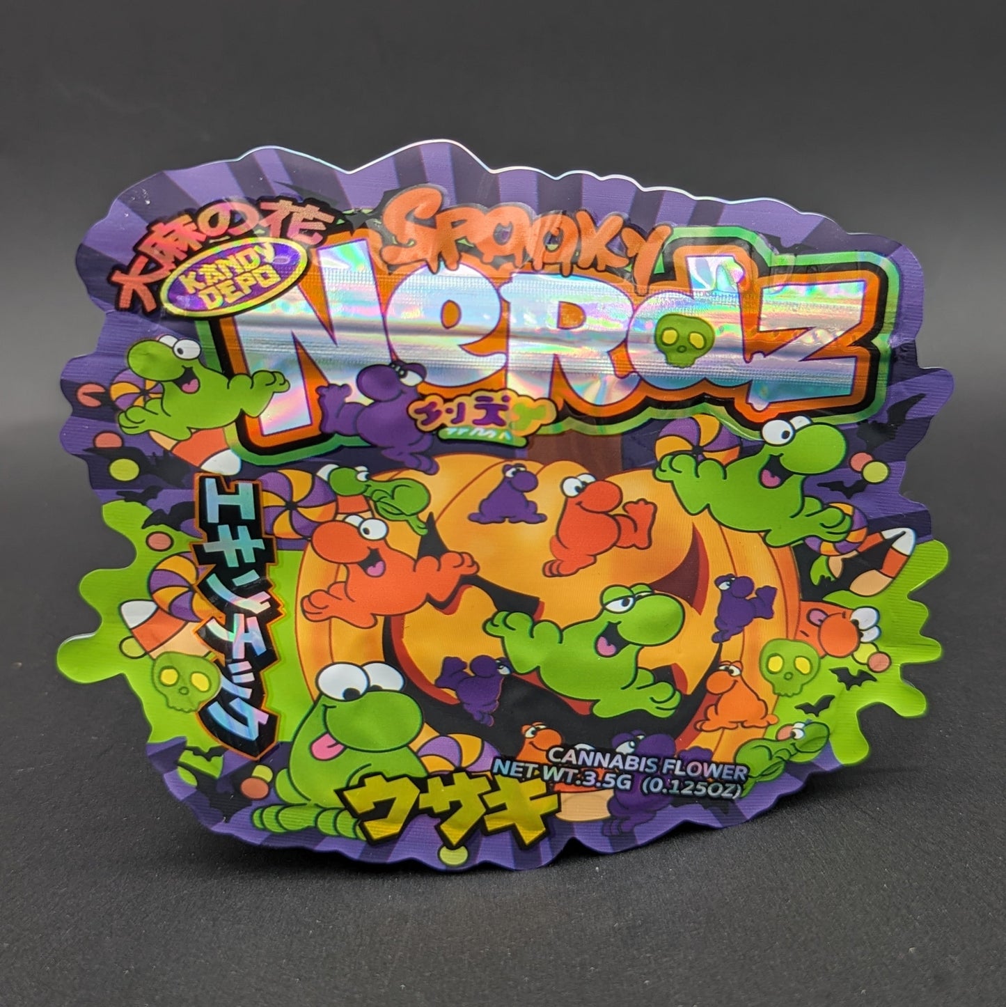 Spooky Nerds 3.5g Mylar Bags-Avernic Smoke Shop
