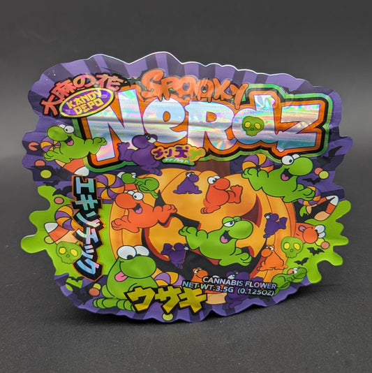 Spooky Nerds 3.5g Mylar Bags-Avernic Smoke Shop