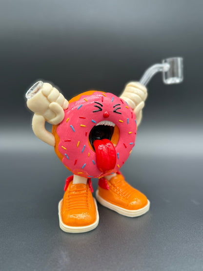 Sprinkle Scream 3D Donut Rig - Meech Madness Smoke Shop