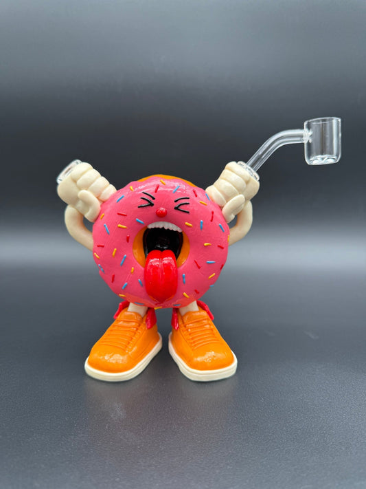 Sprinkle Scream 3D Donut Rig - Meech Madness Smoke Shop