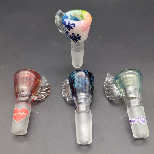 Sqwash Glass 14mm Glass Bowls - Avernic Smoke Shop